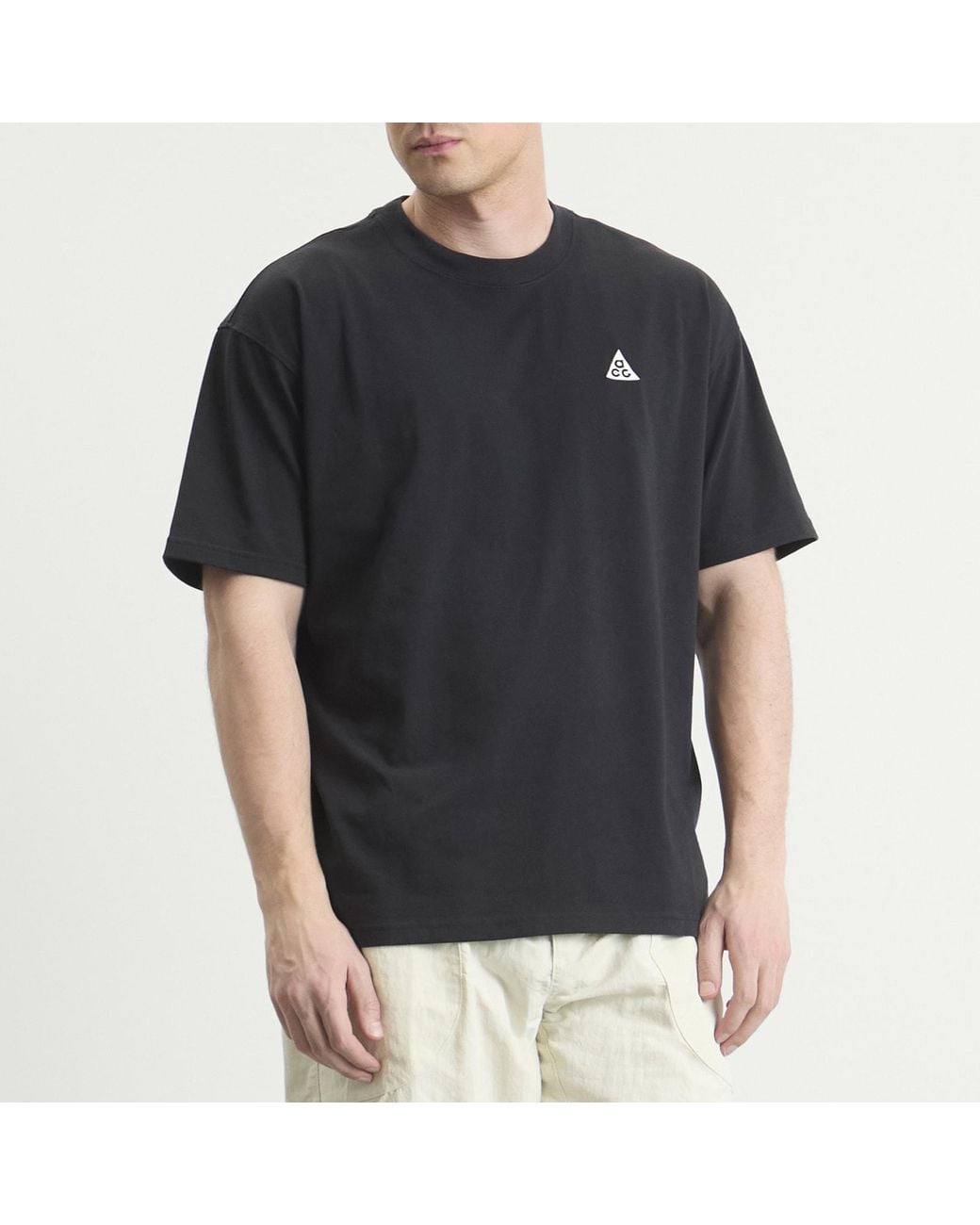 Nike Black Acg Camp T-Shirt for men