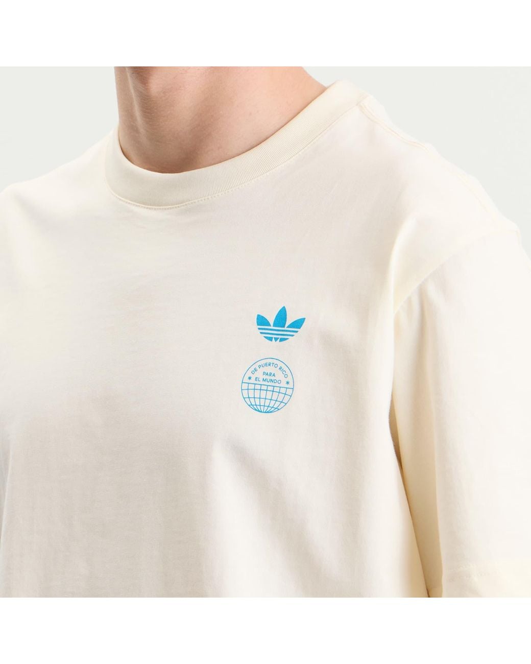 adidas X Bad Bunny London Tour Merch T-Shirt in White for Men | Lyst