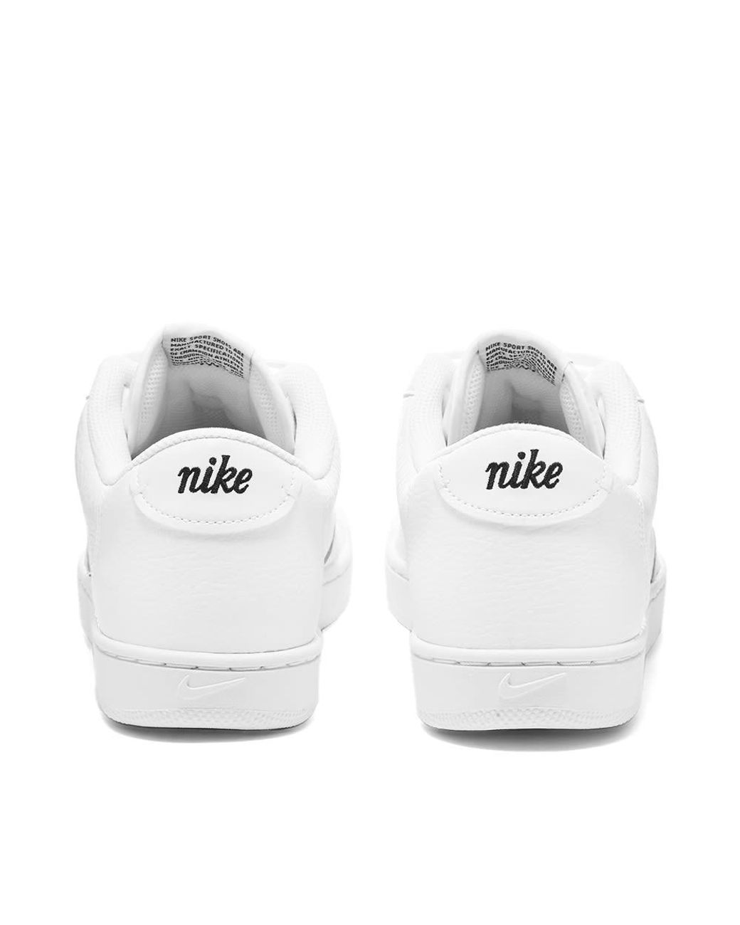 Nike Leather Court Vintage in White for 