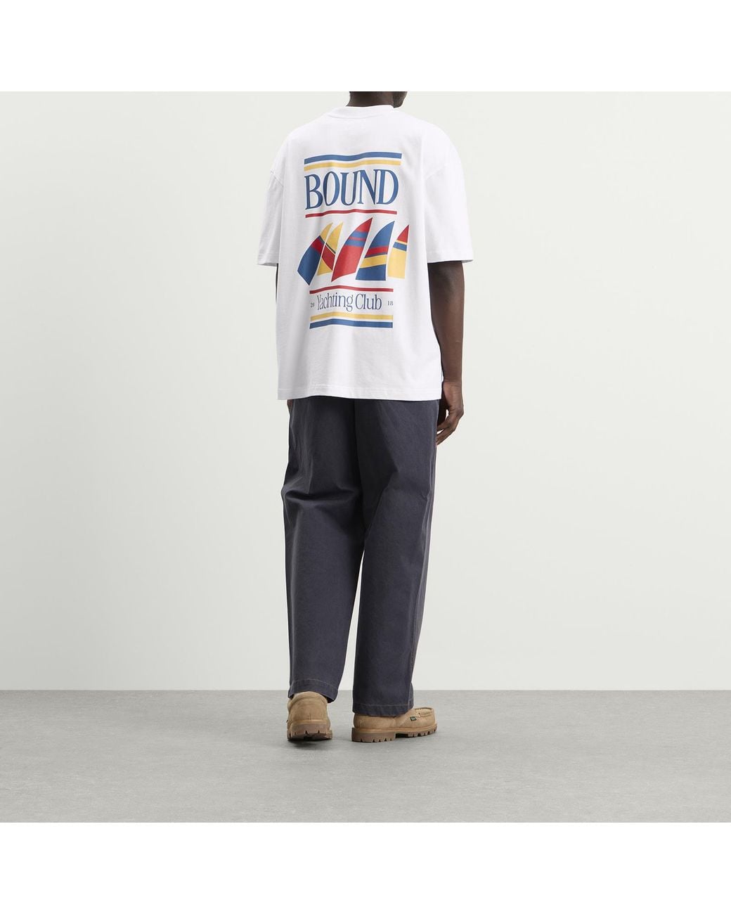 BOUND White Yachting Club T-Shirt for men
