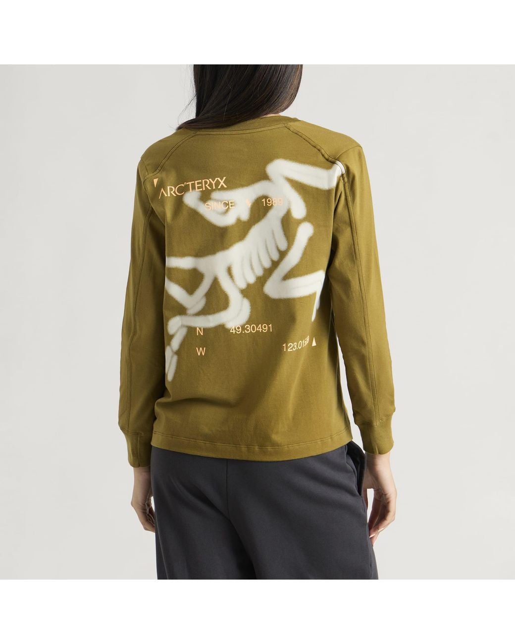 Arc'teryx Green Kragg Cotton Since 1989 Long Sleeve T-Shirt