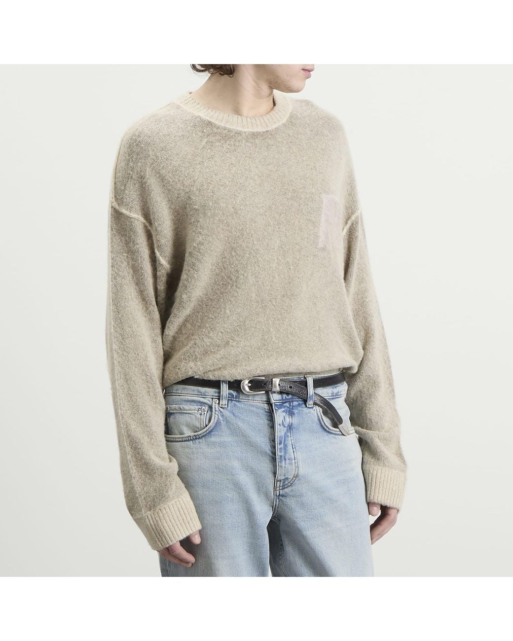Represent Multicolor Lightweight Alpaca Knit Jumper for men