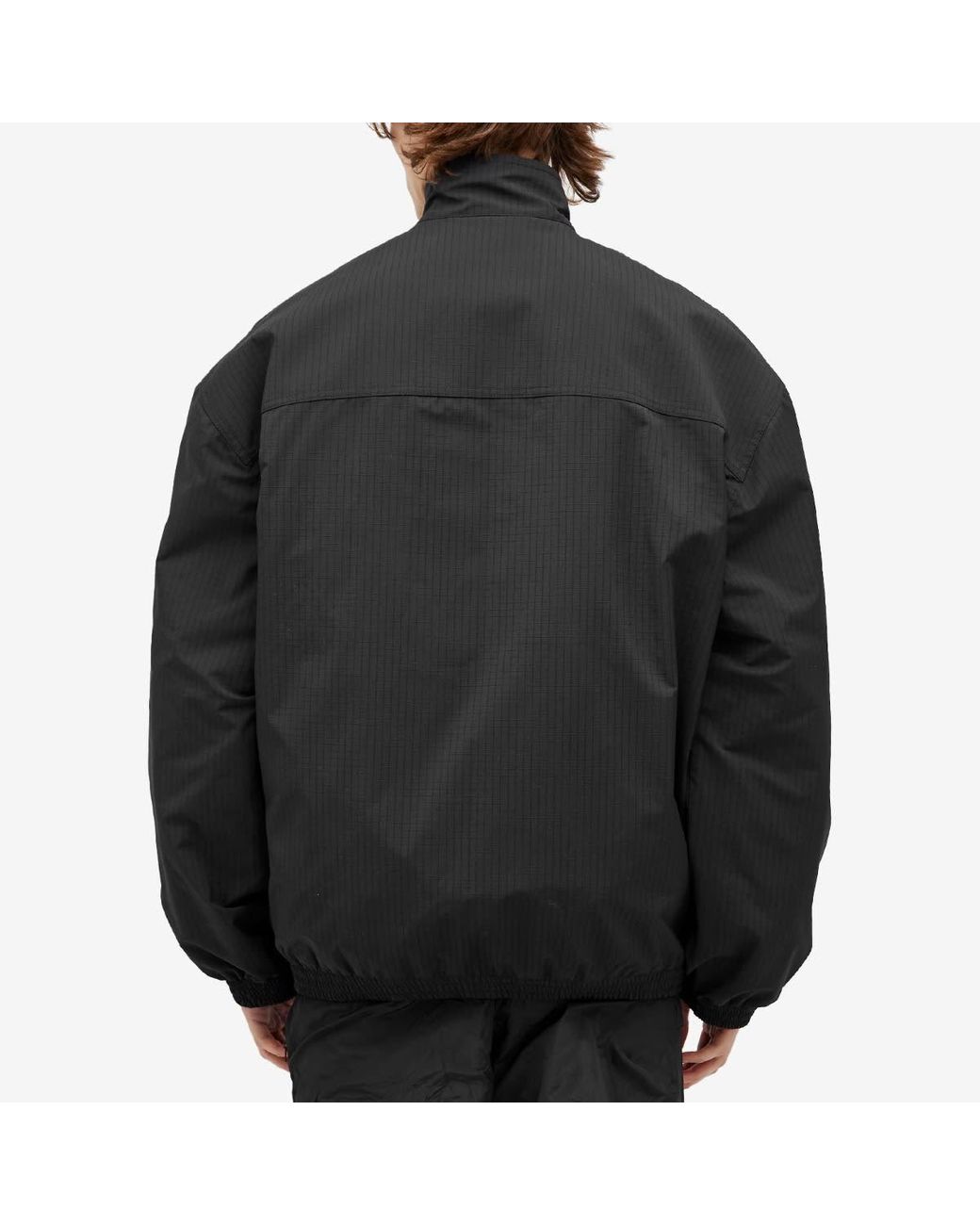 Balenciaga Ripstop Cocoon Jacket in Black for Men | Lyst