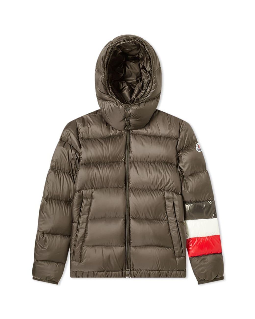 moncler hooded down jacket