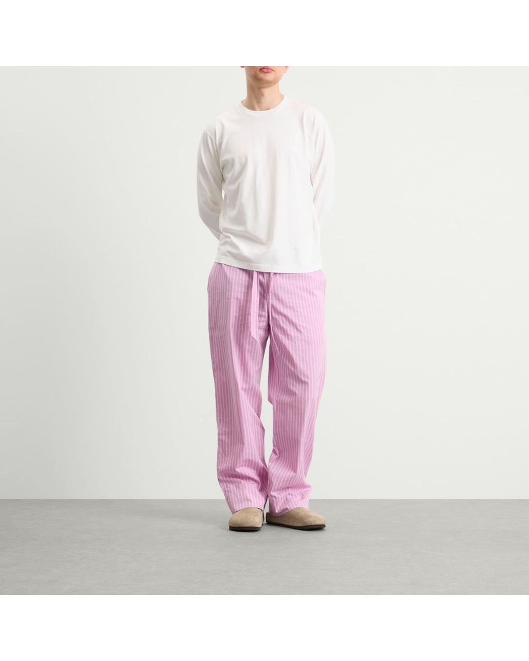 Tekla Pink Sleep Pant