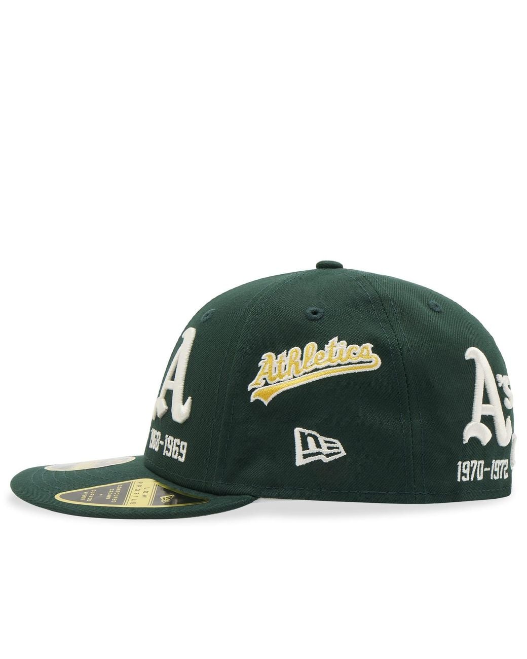 KTZ Green Oakland Athletics Aoe Pre Curved 59Fifty Cap