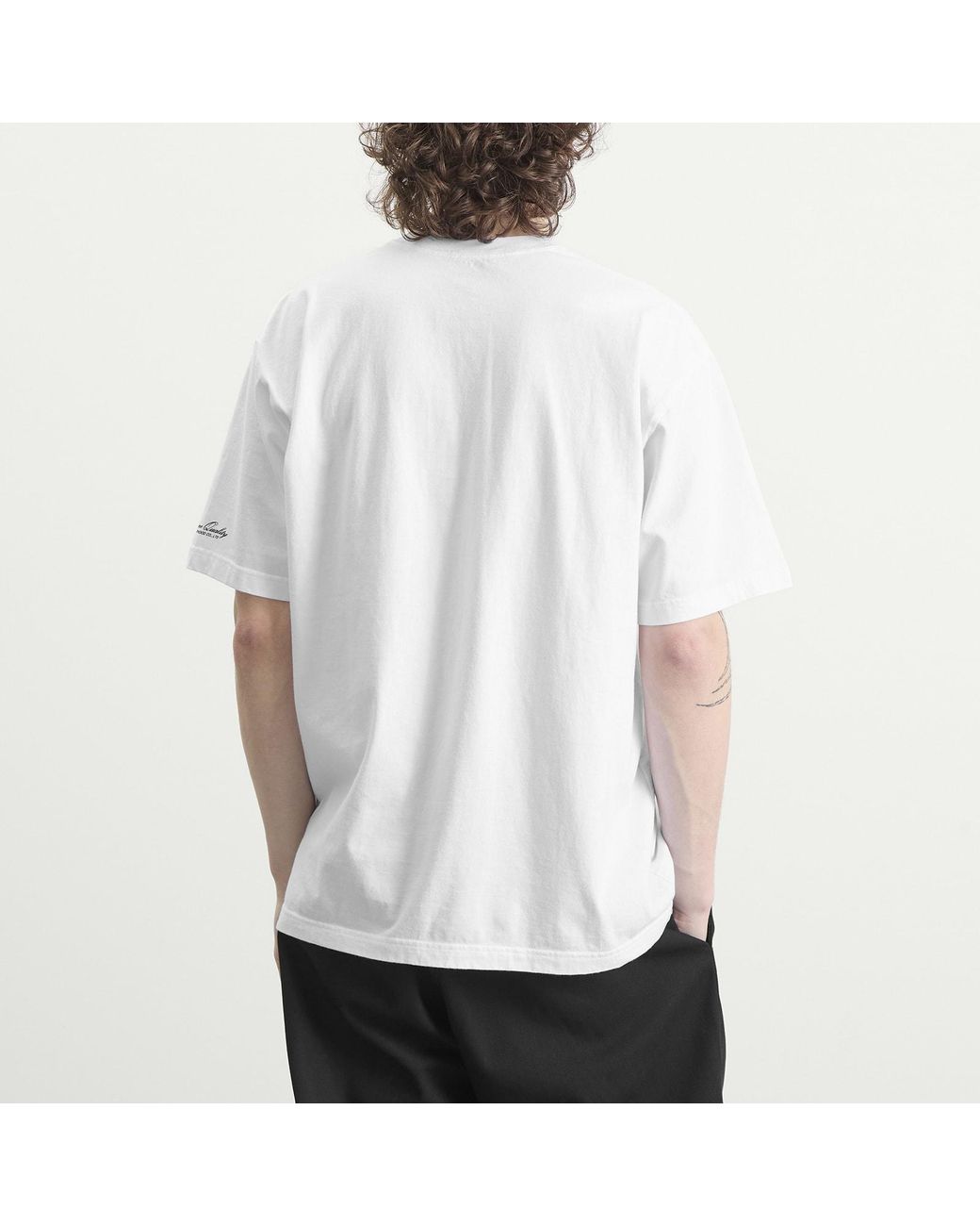 Neighborhood White Ss-2 Baseball Logo T-Shirt for men