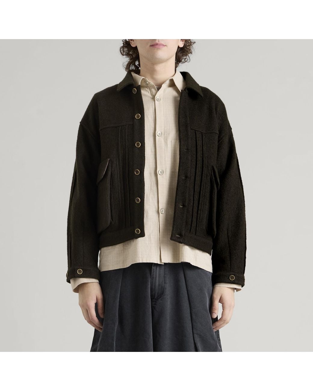 Ganter Black Cottonopolis Jacket for men