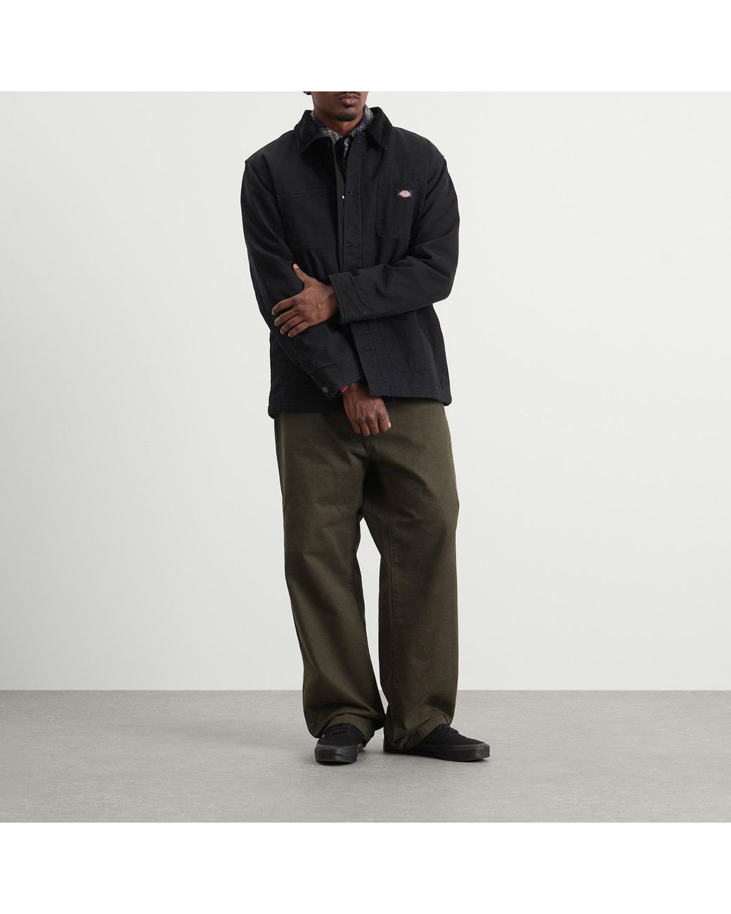 Dickies Blue Lined Canvas Chore Jacket for men