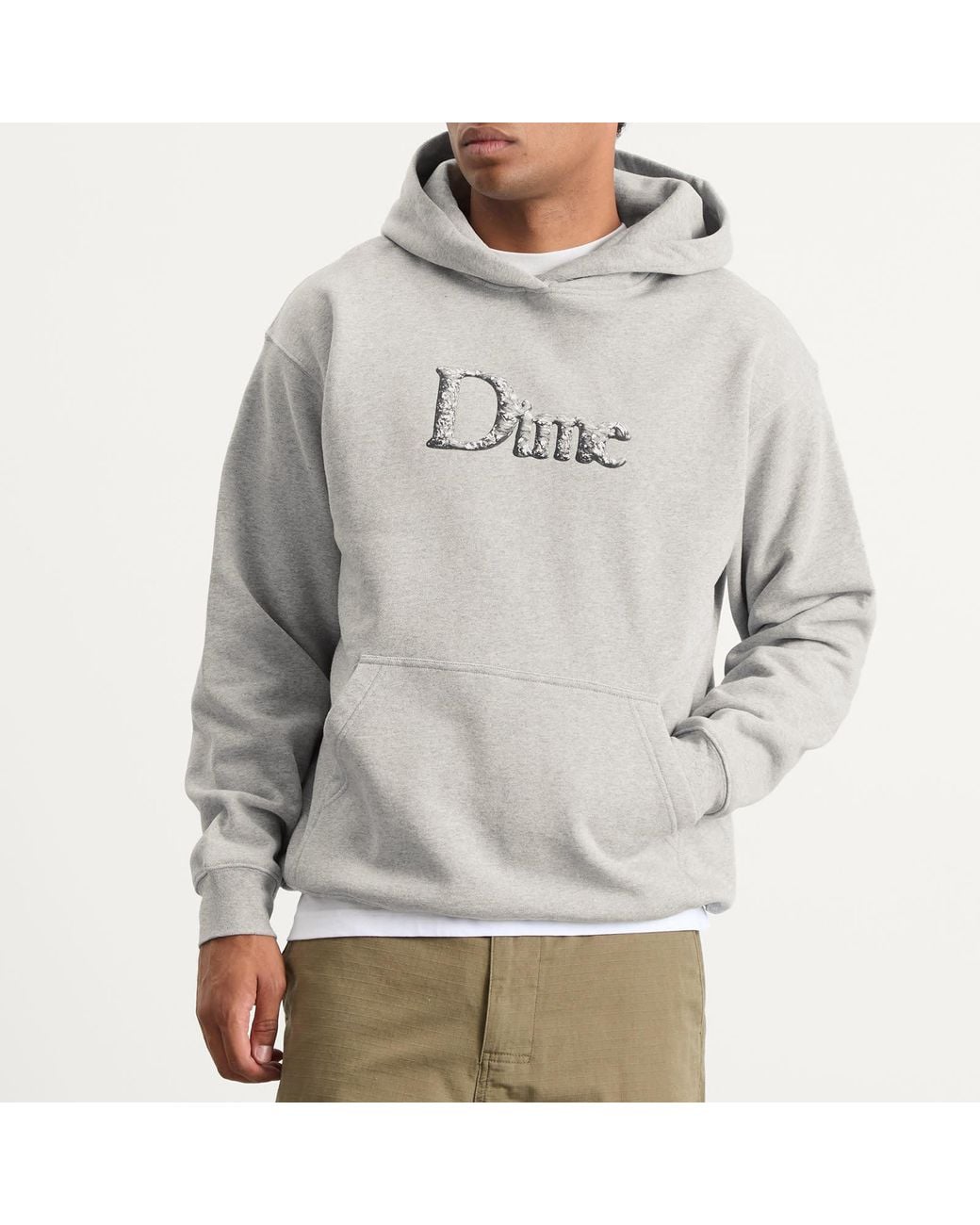 Dime Gray Classic Decoy Hoodie for men