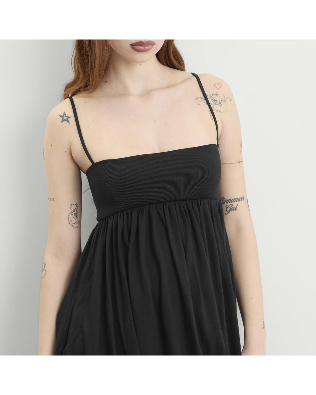 GIMAGUAS Black Selina Mini Dress
