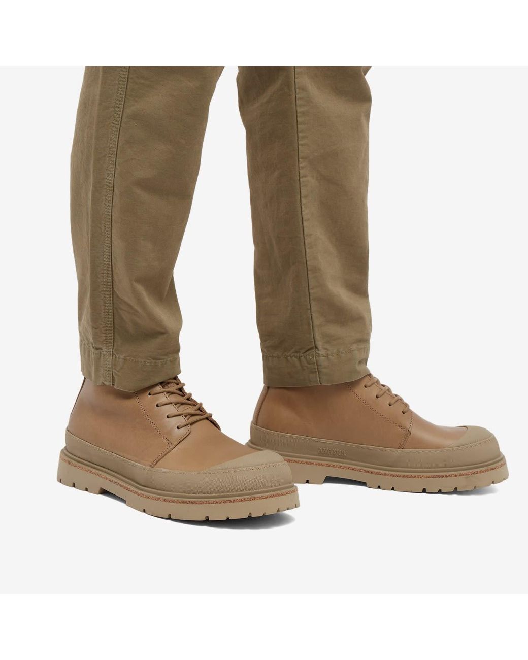 Birkenstock Prescott Lace Boot in Natural for Men | Lyst