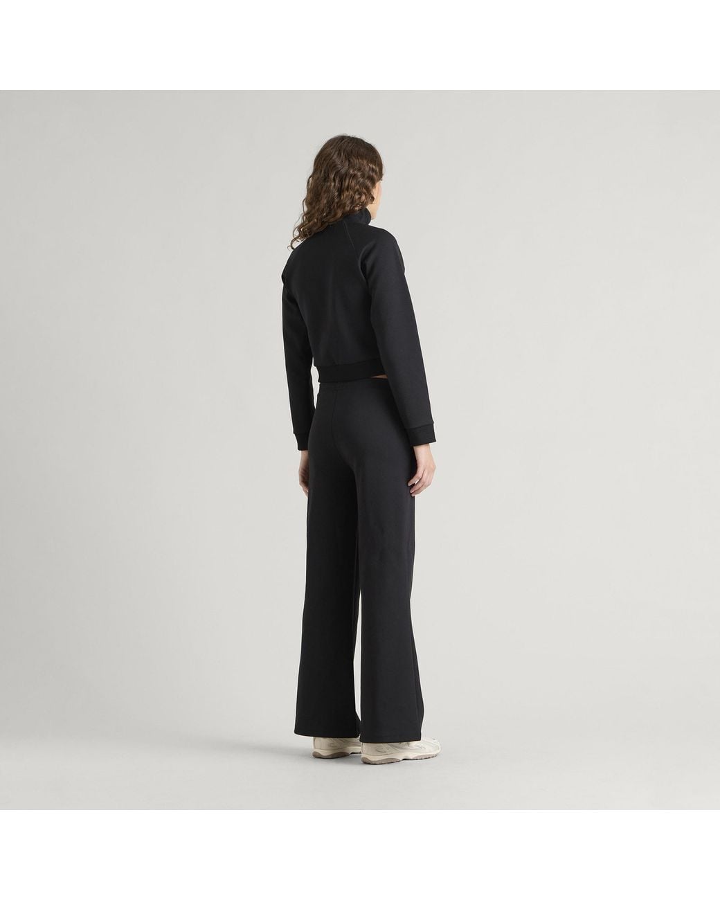 END. Black Compact Trackpant