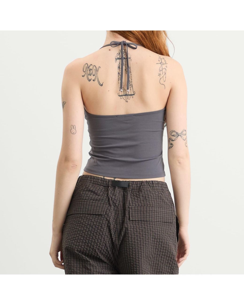 Feners Gray Gresca Top