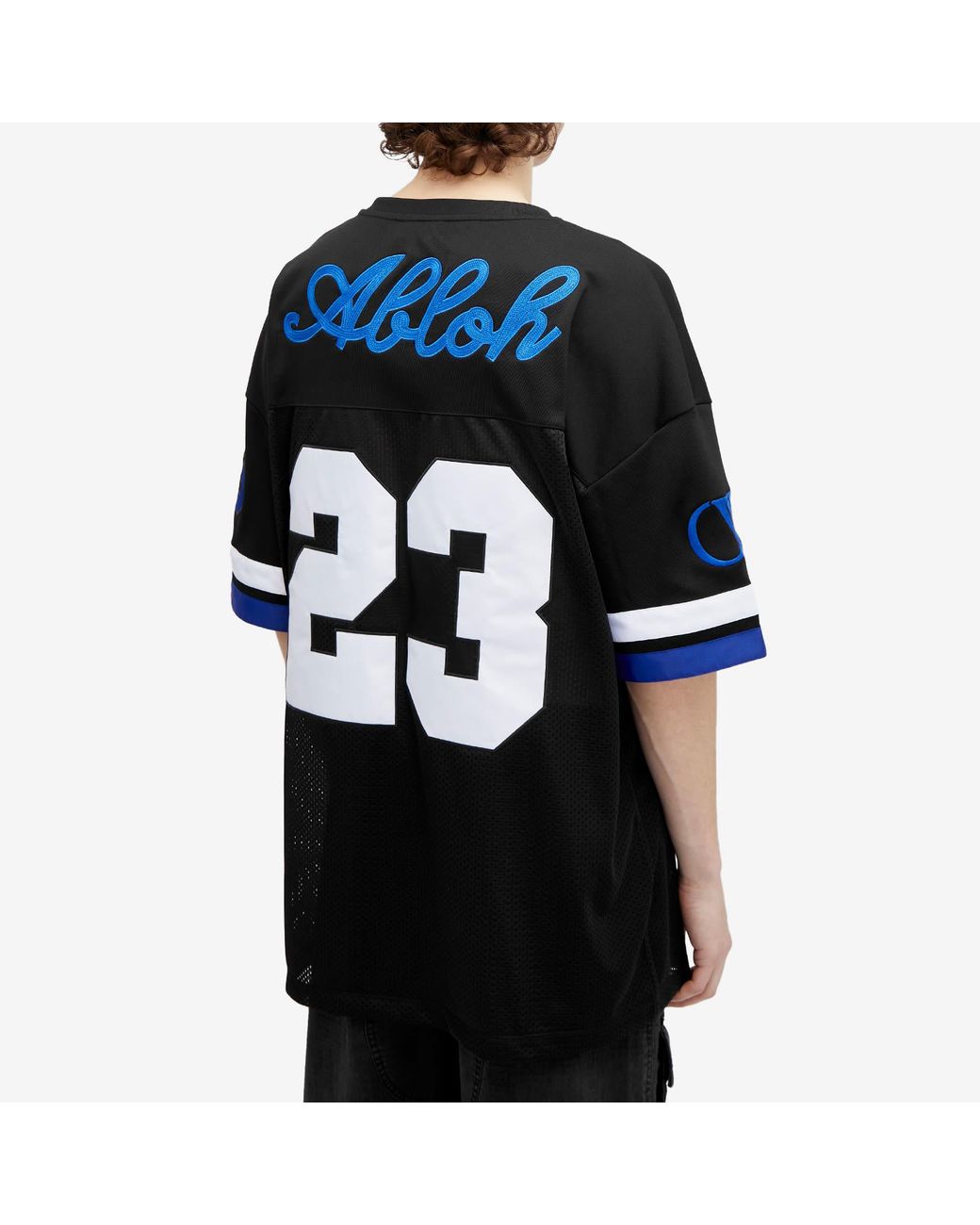 Off-White c/o Virgil Abloh Off- 23 Abloh Jersey in Black for
