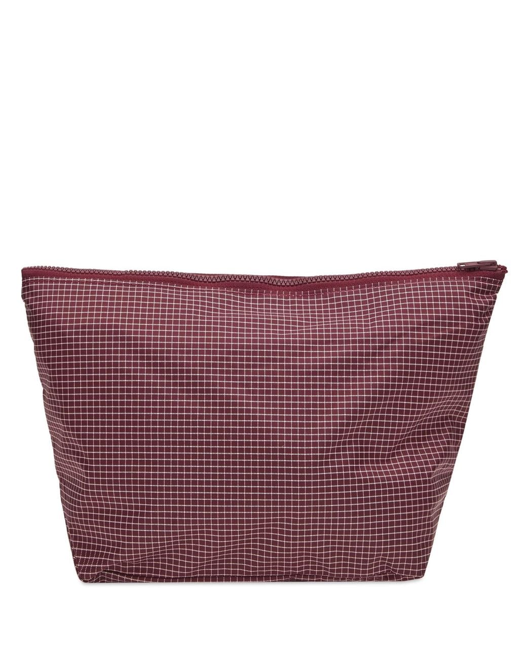 Hay Purple Grid Pouch