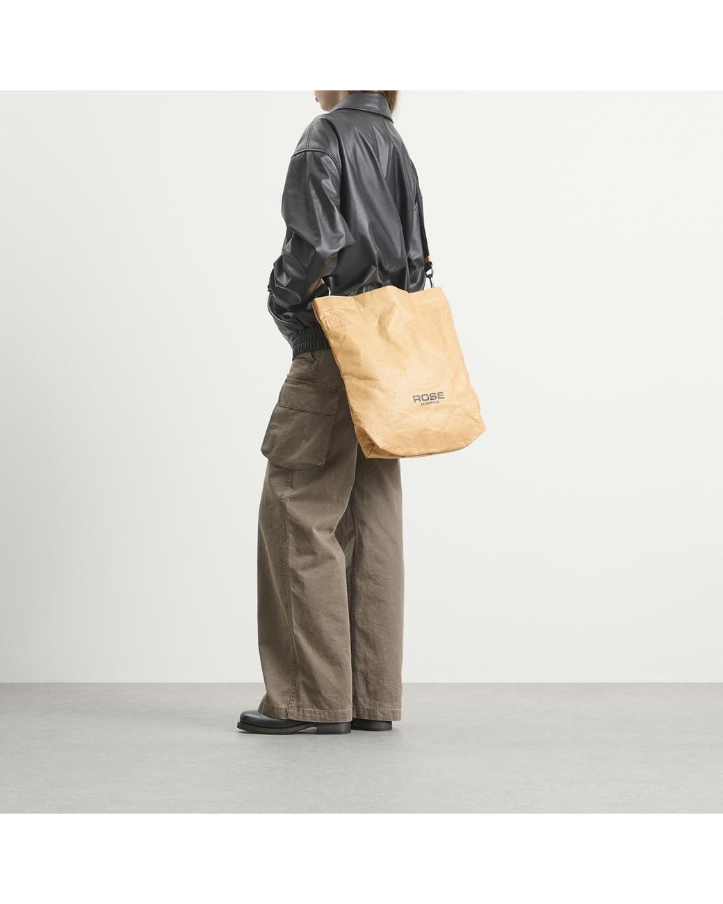 Martine Rose Natural Foldable Small Bag