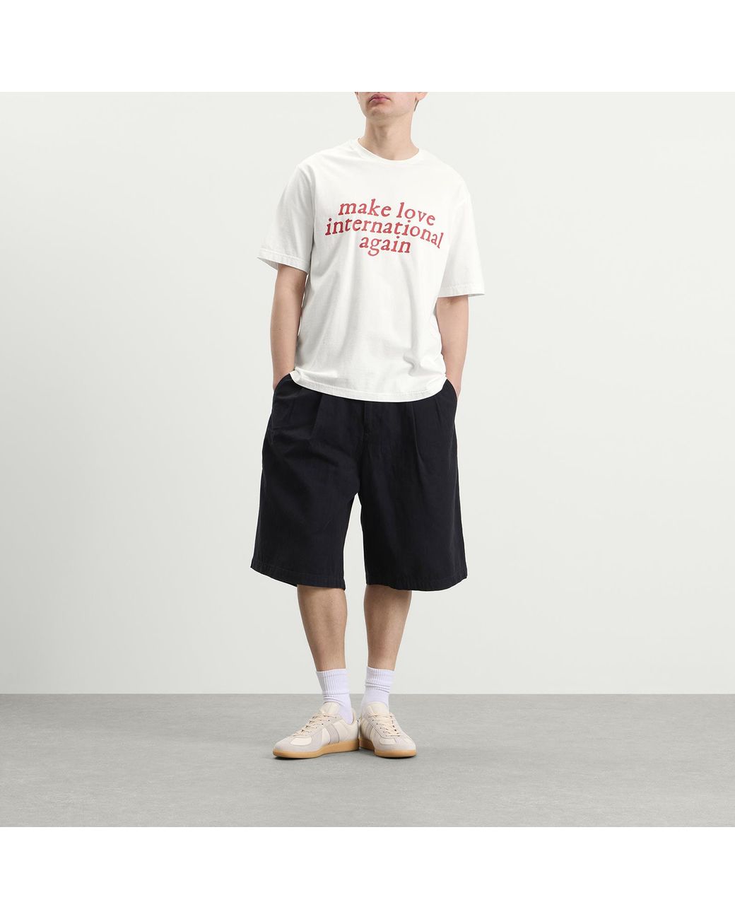 ACMH by Magic Castles White X Love International Mlia T-Shirt for men