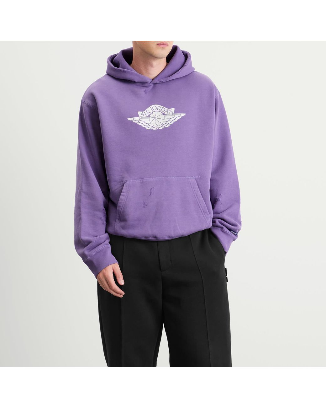 nike air purple hoodie