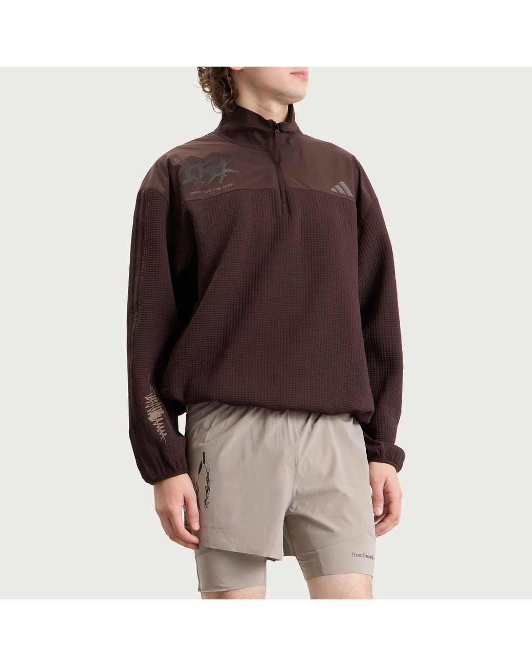 Adidas Brown X Song For The Mute Track Top for men