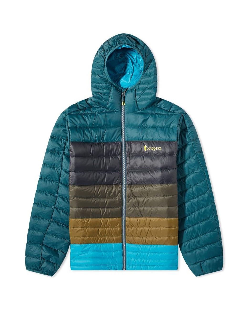 COTOPAXI Fuego Down Hooded Jacket in Blue for Men | Lyst