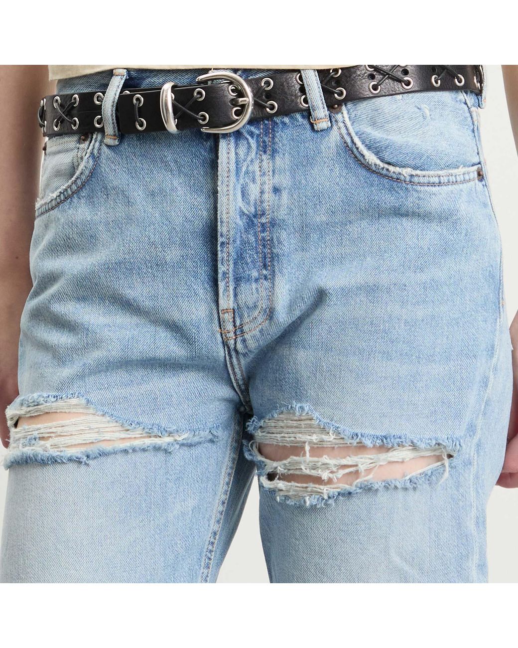 Acne Blue 2010F Light Crow Jeans