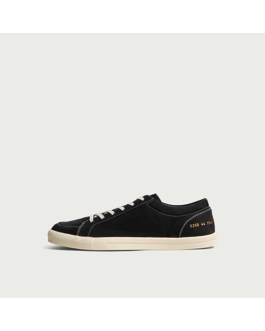 Common Projects Black Skate Nubuck Sneaker for men