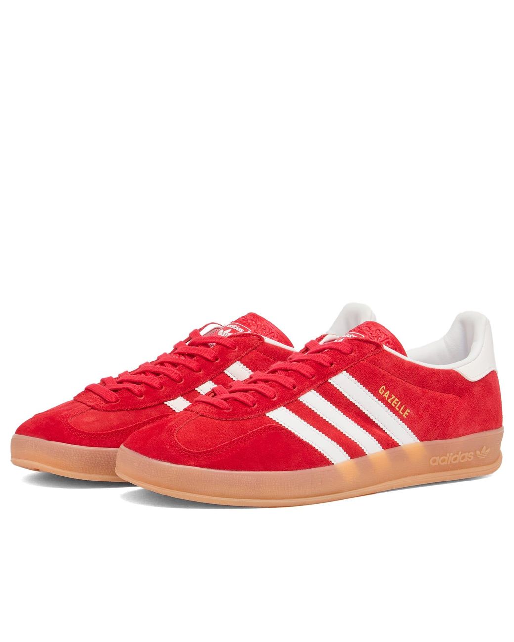 adidas Gazelle Indoor in Red | Lyst