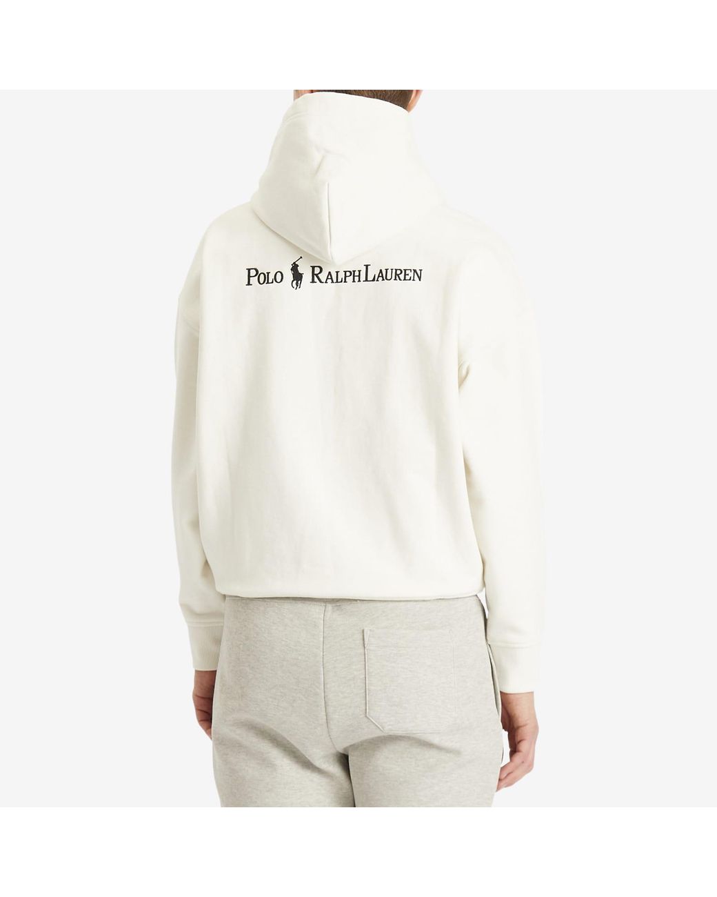 パーカー・フーディ Polo Ralph Lauren Back Logo Relaxed Hoodie Polo Ralph Lauren Back Logo Relaxed Hoodie in White for Men