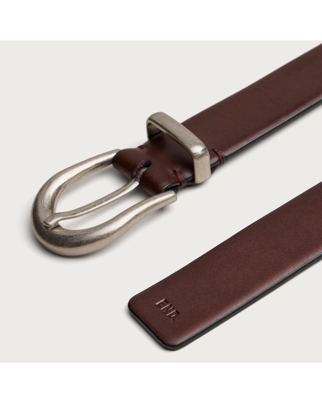 END. Brown Ranch Belt