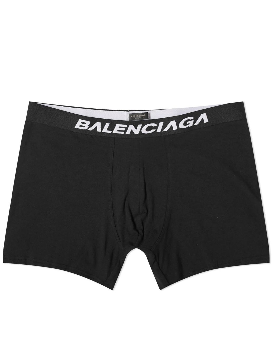 BALENCIAGA Logo Boxer Brief ブラック balenciaga-BlackBlack-Logo-