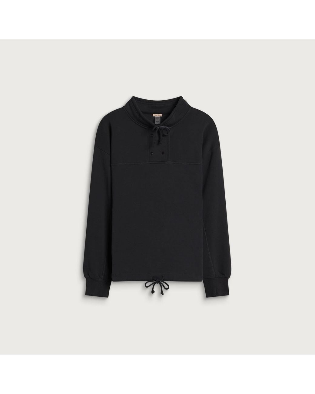 Fruity Booty Black Track Button Jumper