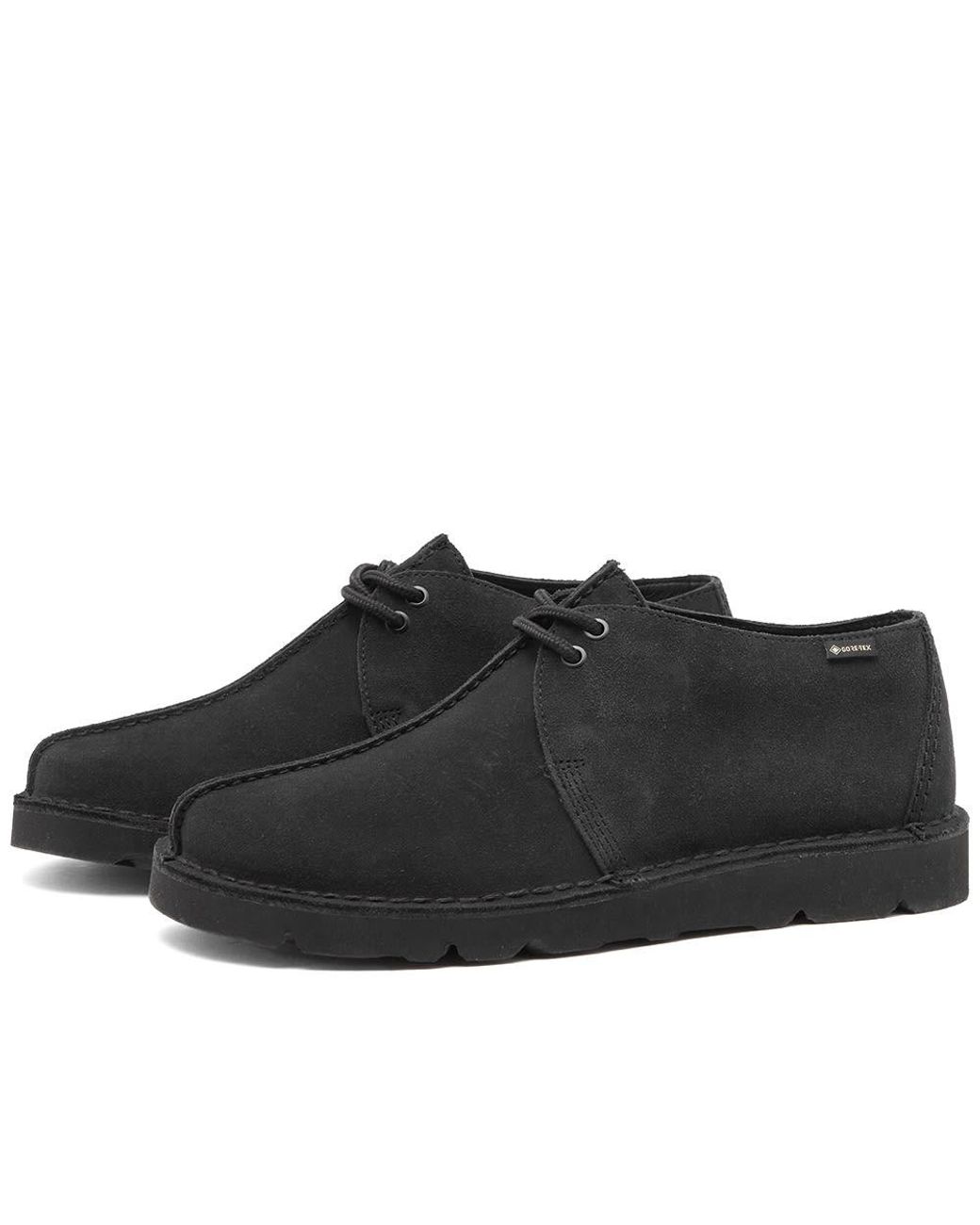 Clarks Men's Black X Beams Desert Trek Gore-tex