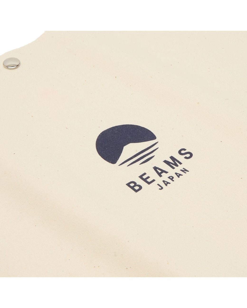 BEAMS Japan White Shoulder Bag