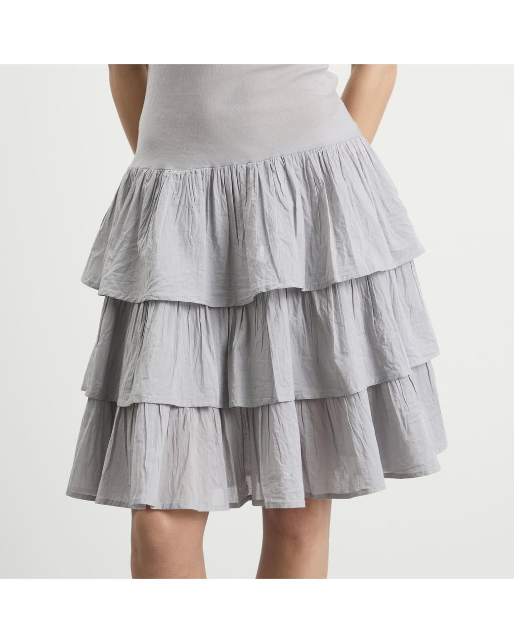 GIMAGUAS Gray Joan Midi Dress