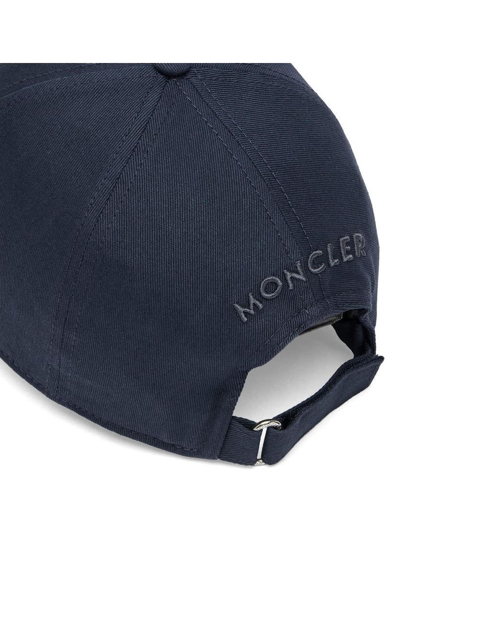 Moncler Blue Baseball Cap for men