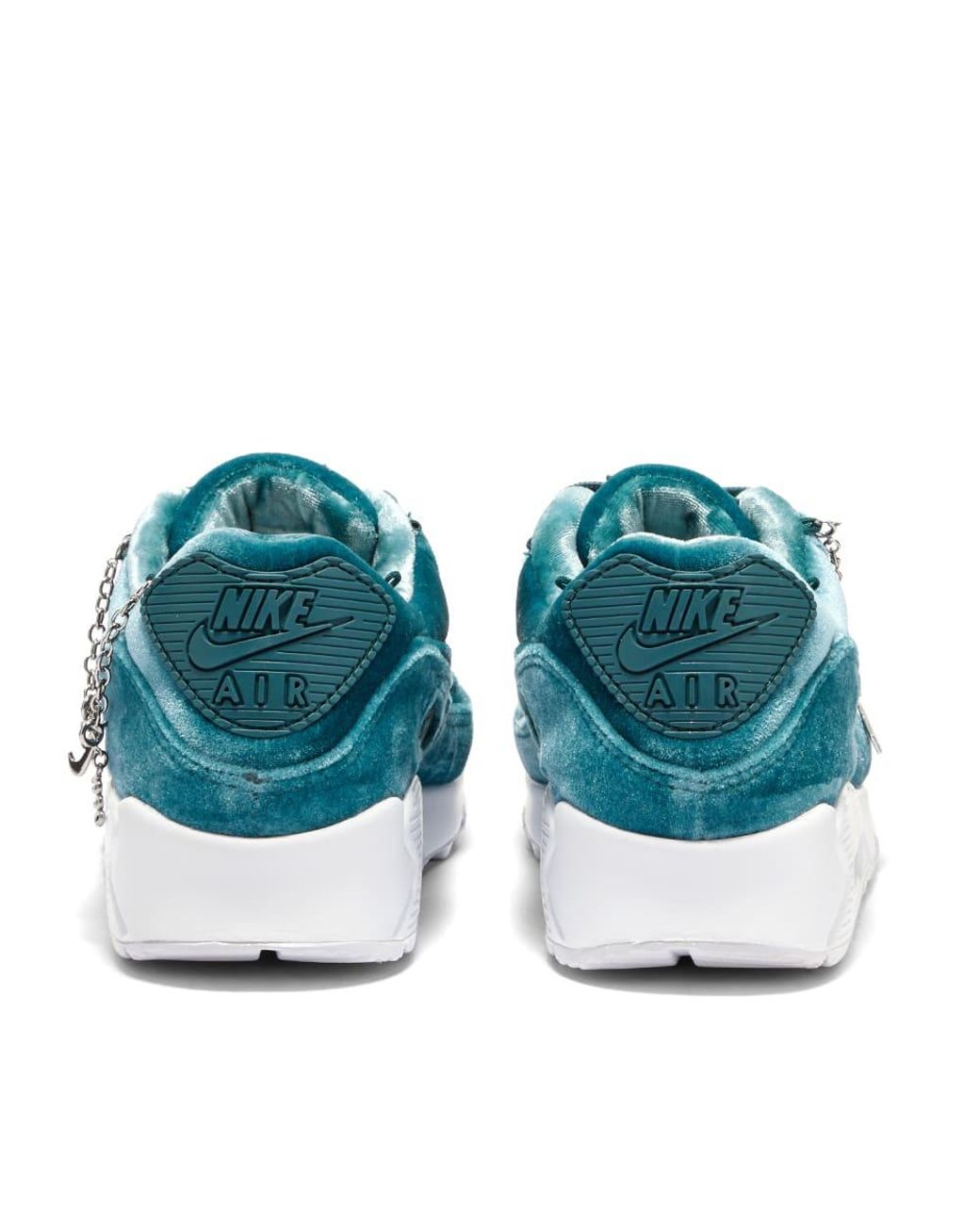 Nike Velvet W Air Max 90 Prm 'jewelry' Sneakers in Green/Silver/White (Green)  | Lyst Australia