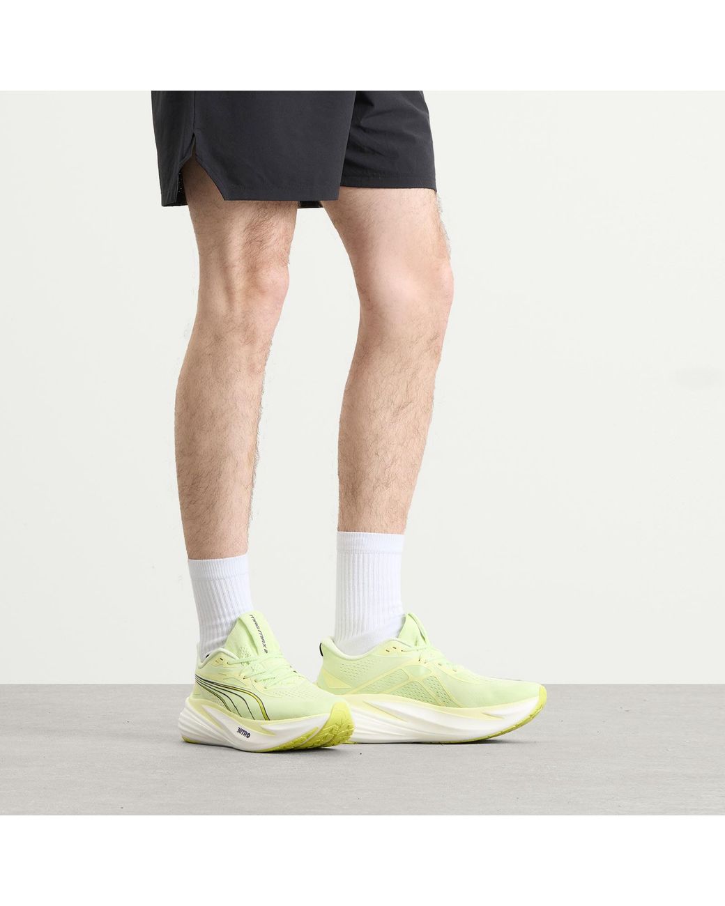 PUMA White Magmax Nitro 2 Sneaker for men