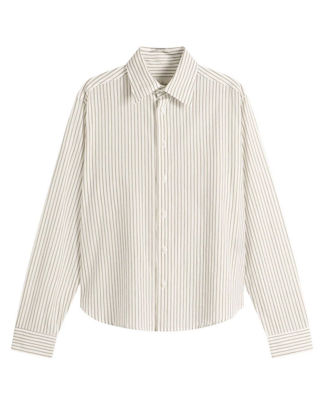 Second/Layer White Second Layer Sherman Shirt for men