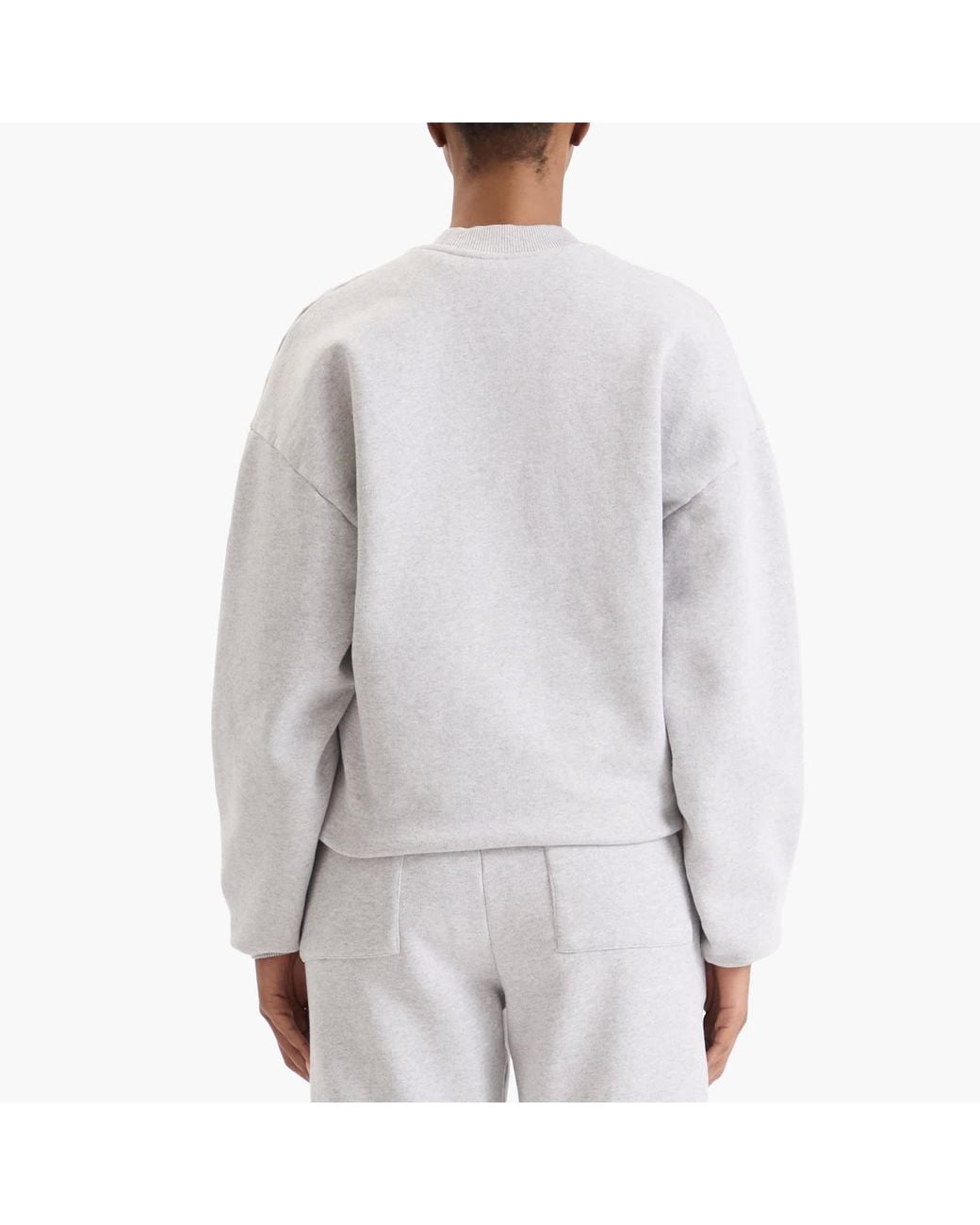MKI Miyuki-Zoku White Uniform Crew Neck Sweatshirt