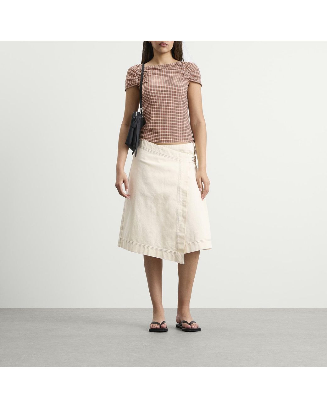 Hosbjerg White Clara Top