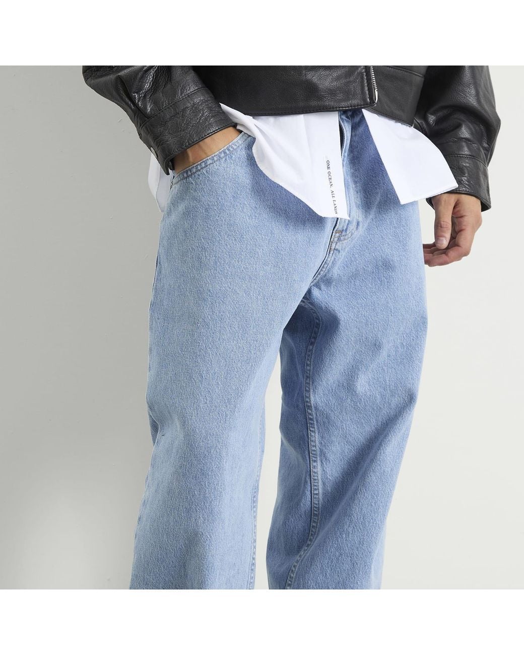 Edwin Blue Tyrell Denim Pants for men