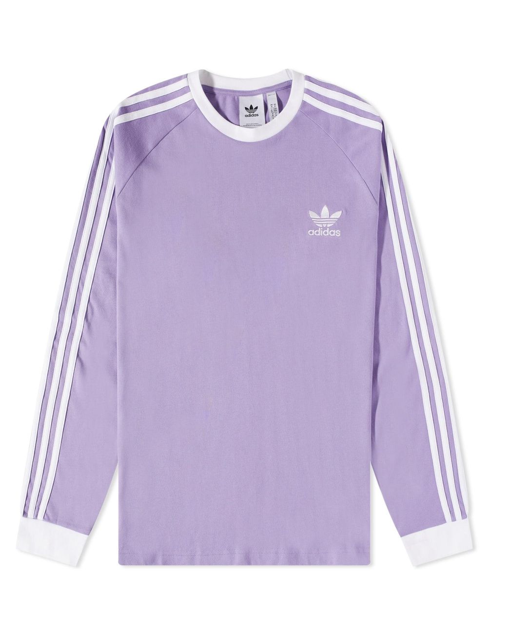 Purple adidas hotsell long sleeve