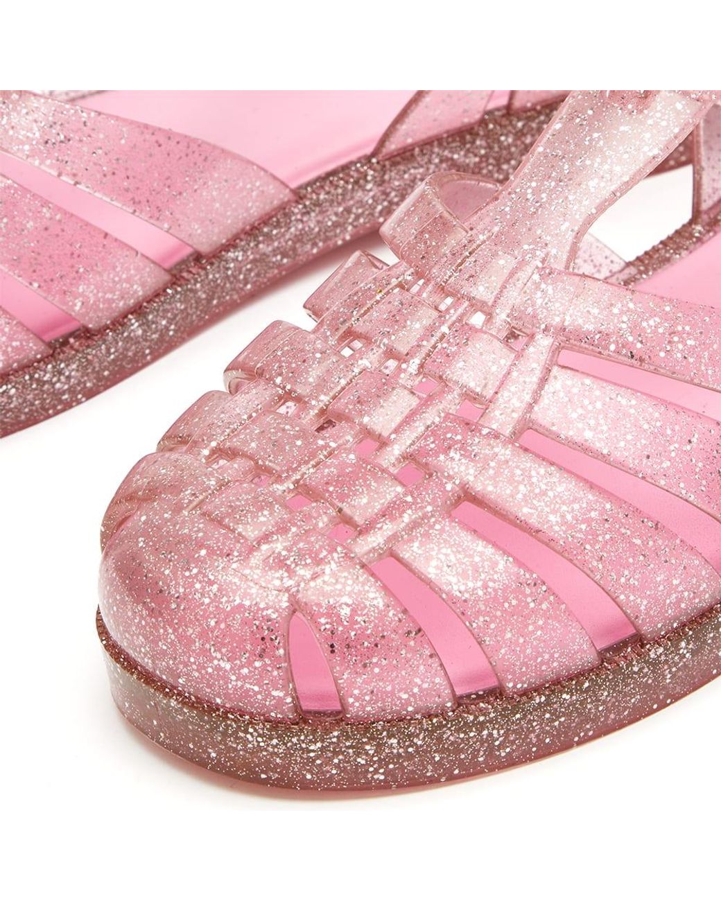 Old Navy Girls Pink Glitter Jelly Sandals Size 13 | eBay