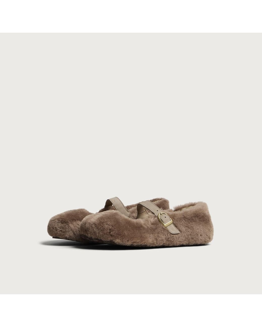 Birkenstock Brown Santa Clarita Shearling