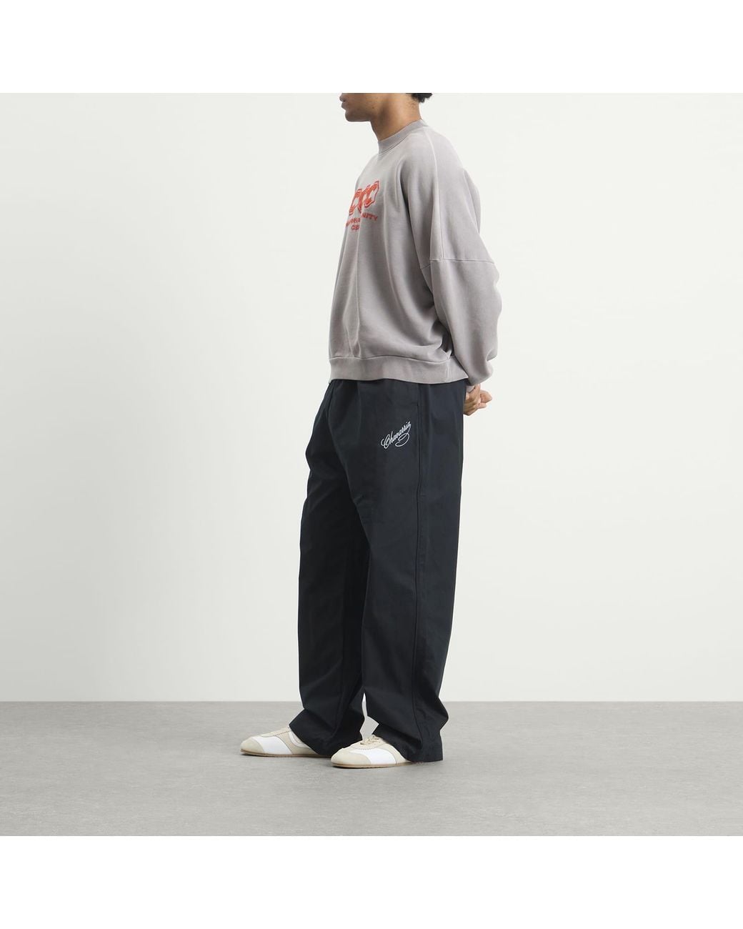 Winora Ruff Rider Willy Chavarria Ruff Rider Track Pant in Black for Men | Lyst