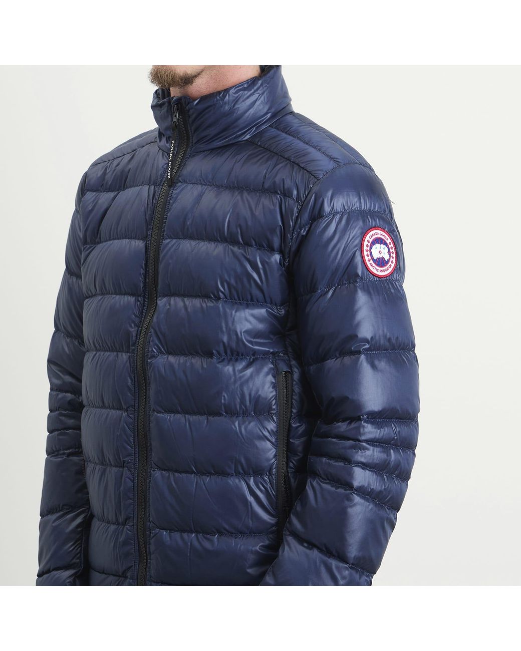 Canada Goose Blue Crofton Jacket for men