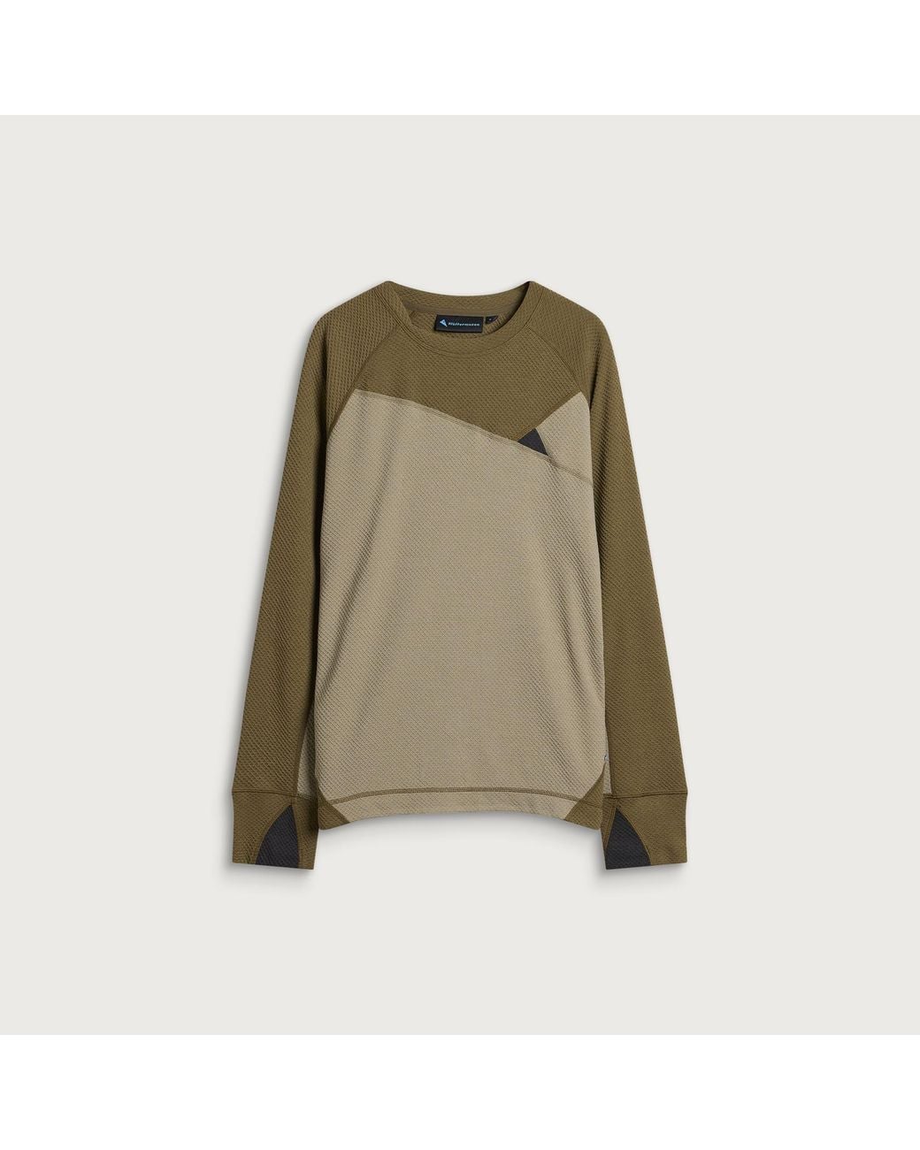 Klattermusen Green Huge Crew Sweatshirt for men