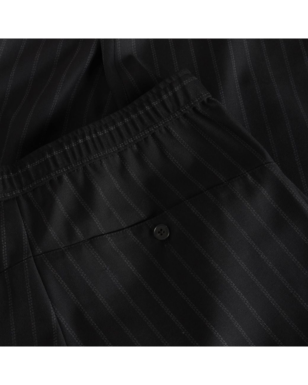 Samsøe & Samsøe Black End. X Saeryx Wide Elasticated Trousers for men