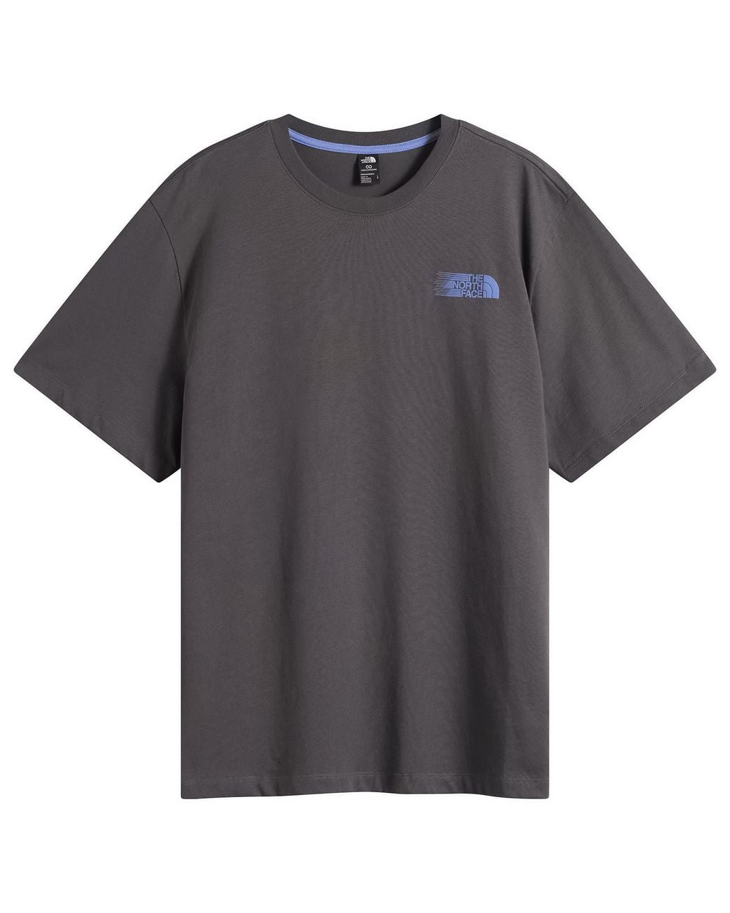 The North Face Gray Retro Trail Relaxed T-Shirt for men